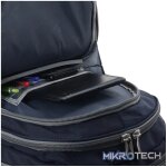 Volkano Orthopaedic Trolley Backpack 35L - Navy/ Grey - Image 10
