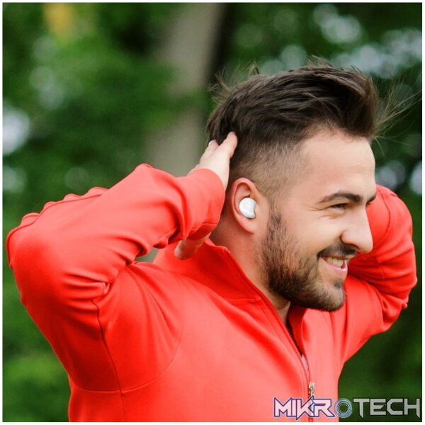 Volkano Scorpio Series True Wireless Earphones - White - Image 10