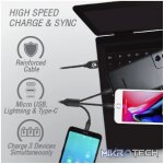 Volkano Weave Series 3 in 1 Charging Cable - Image 10