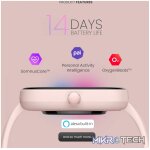 Amazfit Bip 3 Pro Pink - Image 10