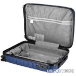 Highlander Java PP 4-Wheel Spinner 55cm Luggage Azure - Image 10