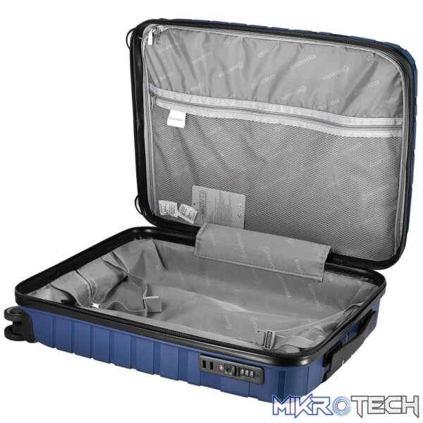 Highlander Java PP 4-Wheel Spinner 55cm Luggage Azure - Image 10