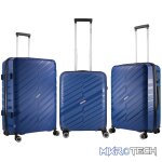 Highlander Java PP 4-Wheel Spinner 65cm Luggage Azure - Image 10
