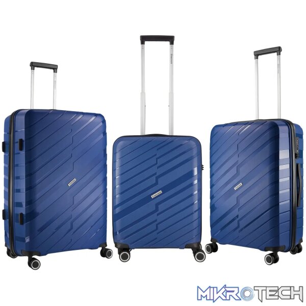Highlander Java PP 4-Wheel Spinner 65cm Luggage Azure - Image 10