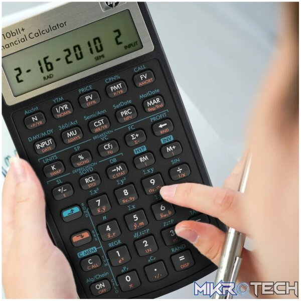HP 10Bii+ - Business Calculator (Algebraic) - non - Image 10