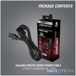 Power Cable 3 pin IEC extension 1.8m, 10A - black - Image 9