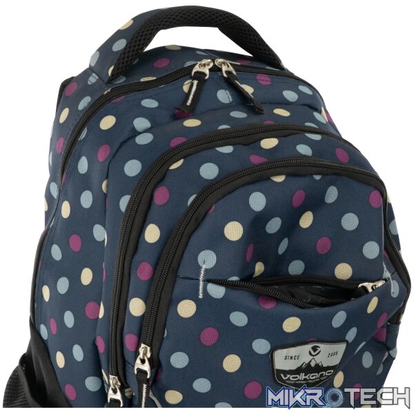 Volkano Champ Series Backpacks Dots - Image 8