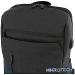 Volkano Infinity 15.6" Laptop Backpack Grey/Airforce - Image 11