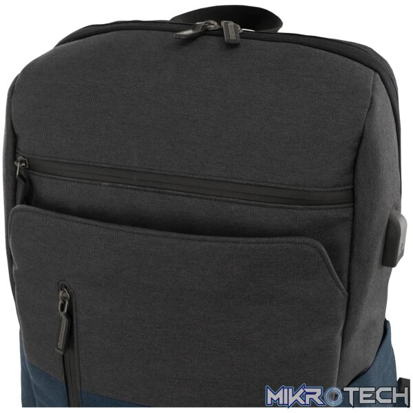 Volkano Infinity 15.6" Laptop Backpack Grey/Airforce - Image 11