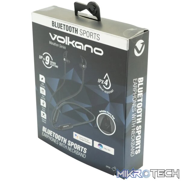 Volkano Marathon series Bluetooth earphone with neckband - Image 11