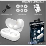 Volkano Scorpio Series True Wireless Earphones - White - Image 11