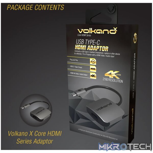 VolkanoX Core HDMI series USB3.0 Type C to 4K HDMI converter - Image 10