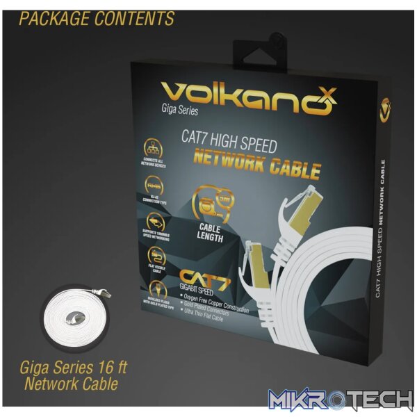 VolkanoX Giga series Cat 7 Network cable - Image 9