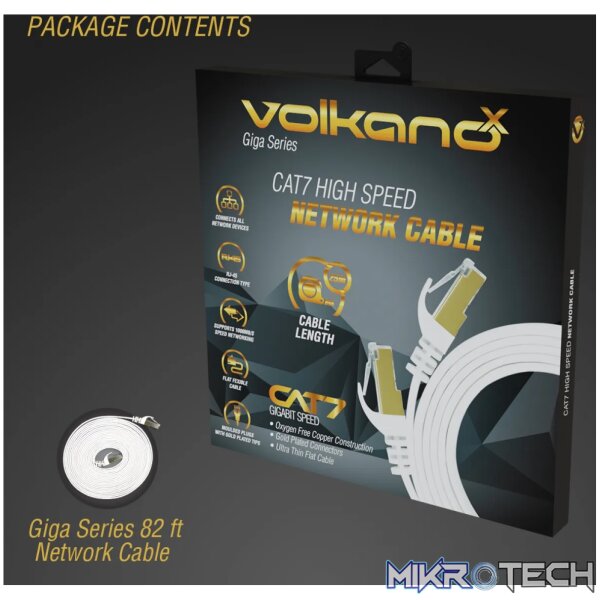 VolkanoX Giga series Cat 7 Network cable - Image 10