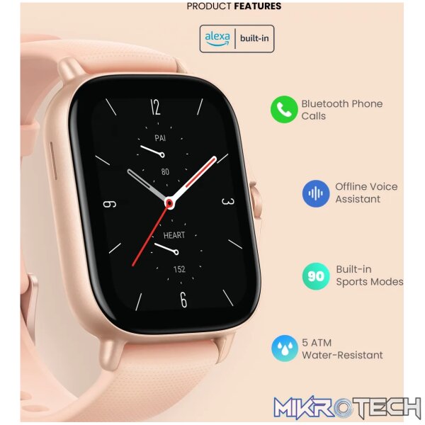 Amazfit GTS 2 Petal Pink - Image 11