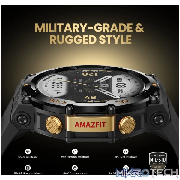 Amazfit T-Rex 2 Desert Khaki - Image 11