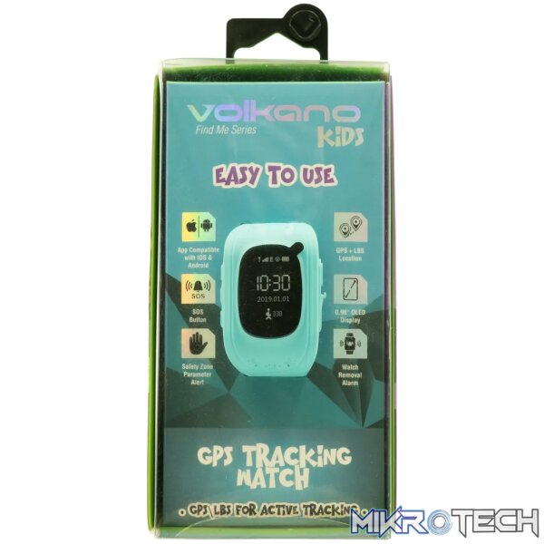 Volkano Find Me Series GPS Tracking kids watch - Blue - Image 2