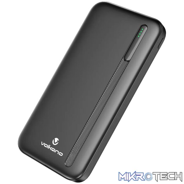 2 Volkano Fuel Series 10,000 mAh Powerbank ? Black - Image 1