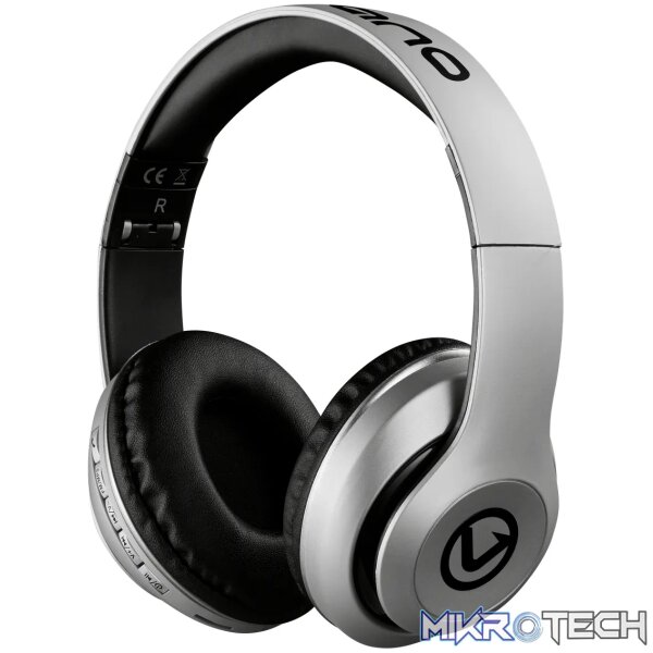 Volkano Impulse Series Bluetooth Headphones - Silver - Image 2