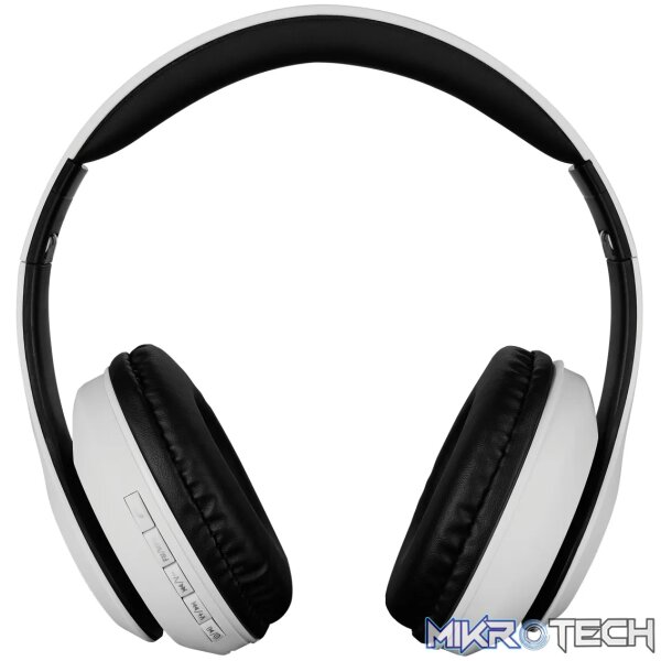 Volkano Impulse Series Bluetooth Headphones - White - Image 2
