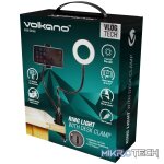 Volkano Insta series Ring light, phone holder, desk clamp