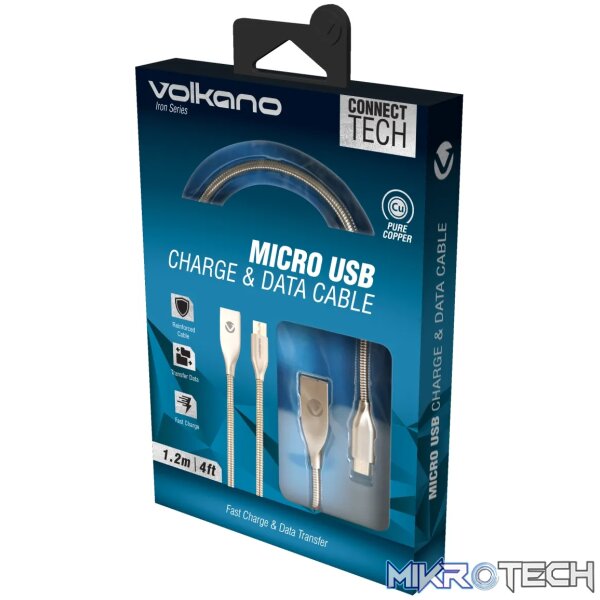 Volkano Iron Series Micro USB Cable - Image 2