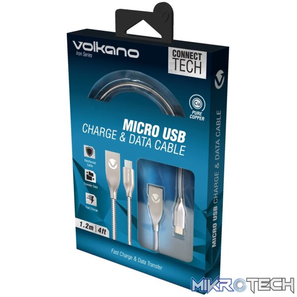 Volkano Iron Series Micro USB Cable - Image 2