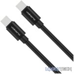 Volkano Iron Series Round Metallic Type-C toType-C Cable - Image 2