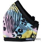 Anti-Microbial Printed Mask Girls Wild Print - Multi - Image 4