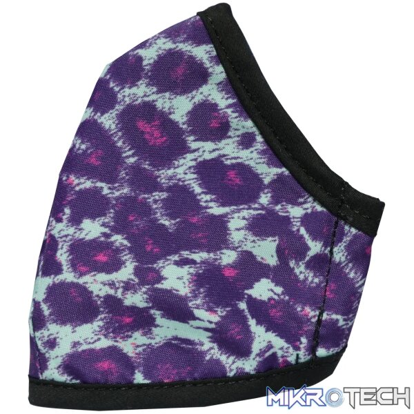Anti-Microbial Printed Mask Ladies Leopard Print - Image 4
