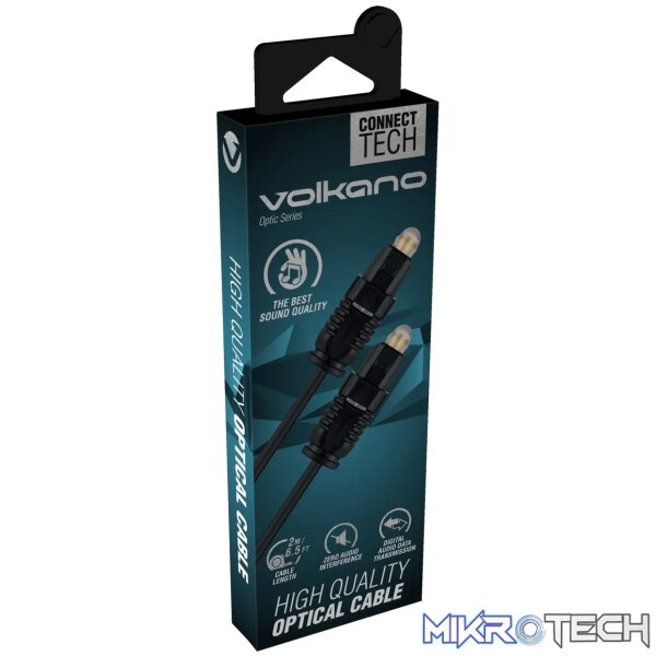 Volkano Optic Series 2m Optical Cable - Image 2