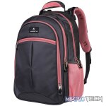 Volkano Orthopaedic Backpack 36L - Dark Grey/ Pink - Image 2