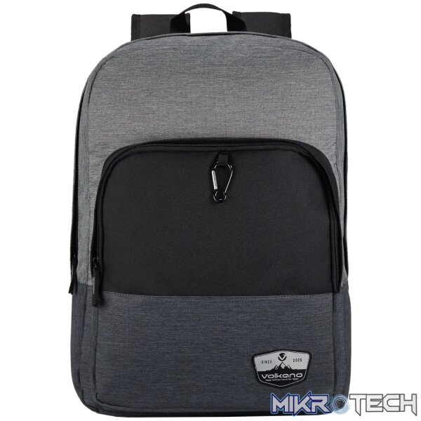 Volkano Ripper Backpack Grey/Black. - Image 2