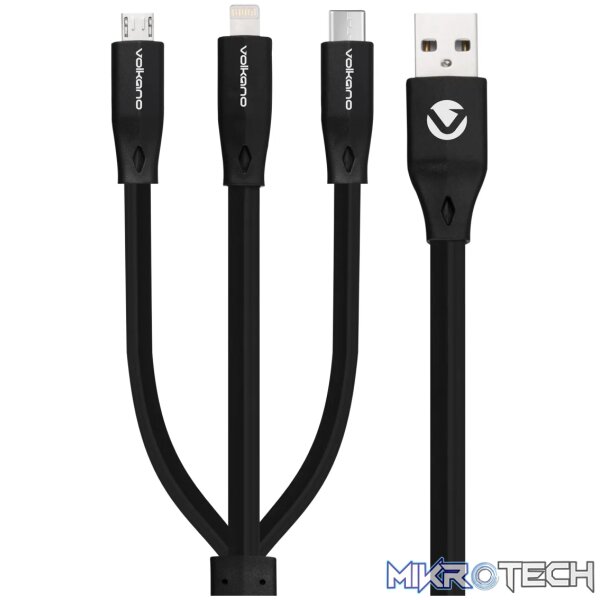 Volkano Slim Series 3 in 1 Charging Cable - Image 2