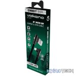 Volkano Slim Series 90? Micro USB Cable -Black - Image 2