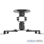 Volkano Steel series Projector Ceiling Mount - Black - Image 2