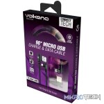 Volkano Weave Series 90" Micro USB Cable - Black