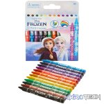 Frozen 12 Wax Crayons Multi - Image 2