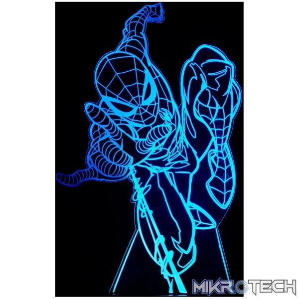 2 Marvel LED Night Light - Spider-Man - Image 1
