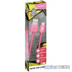 Power series Micro USB Cable- Pink - Image 2