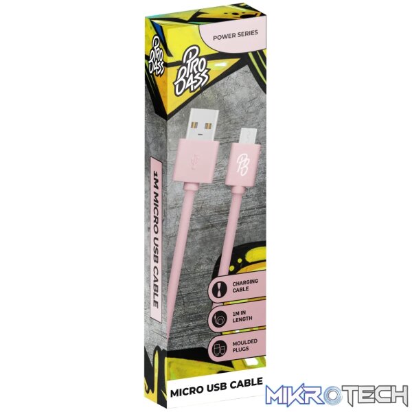 Power series Micro USB Cable-Pastel - Image 2