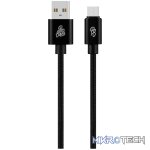 Pro Bass Braided series Micro USB cable black 1.5m - Image 2