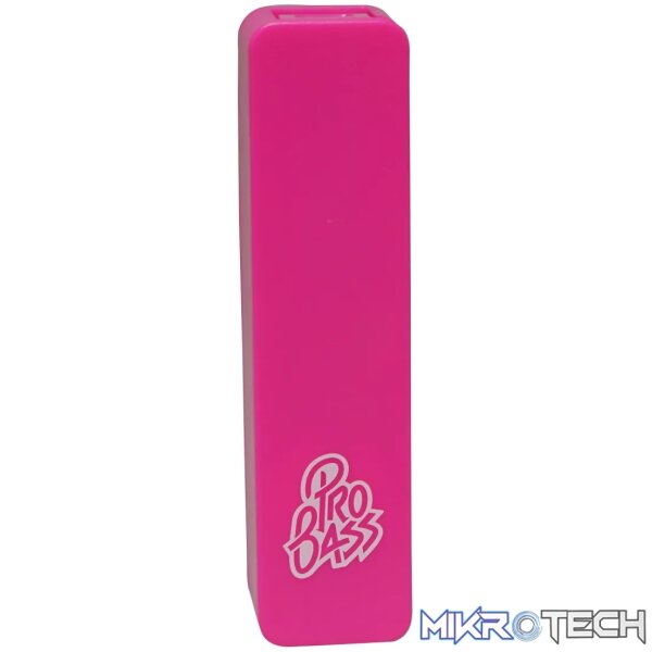 Pro Bass Engine Series 2000mAh Powerbank- Pink - Image 2