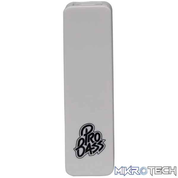 Pro Bass Engine Series 2000mAh Powerbank- White - Image 2