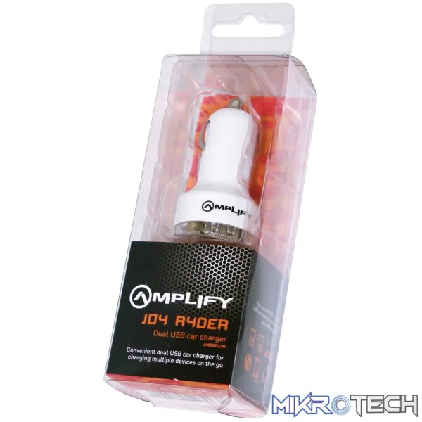 Amplify Joy Ryder Series Dual USB Car Charger - Image 2