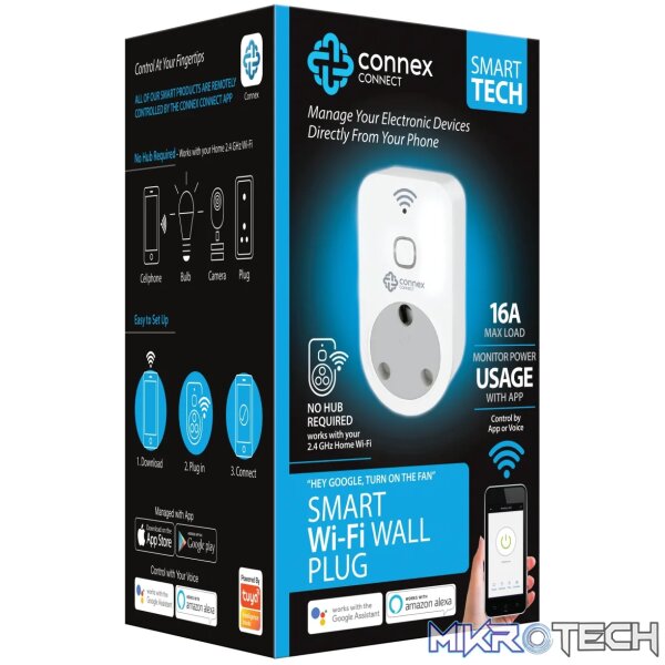 Smart WiFi Plug 3 Pin SA 16A - Image 2