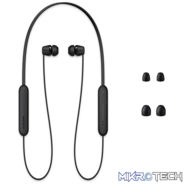 Sony WI-C100 (Black) Wireless Earphones - Image 5