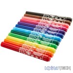 Spiderman 12 Jumbo Fibre Markers Multi - Image 2