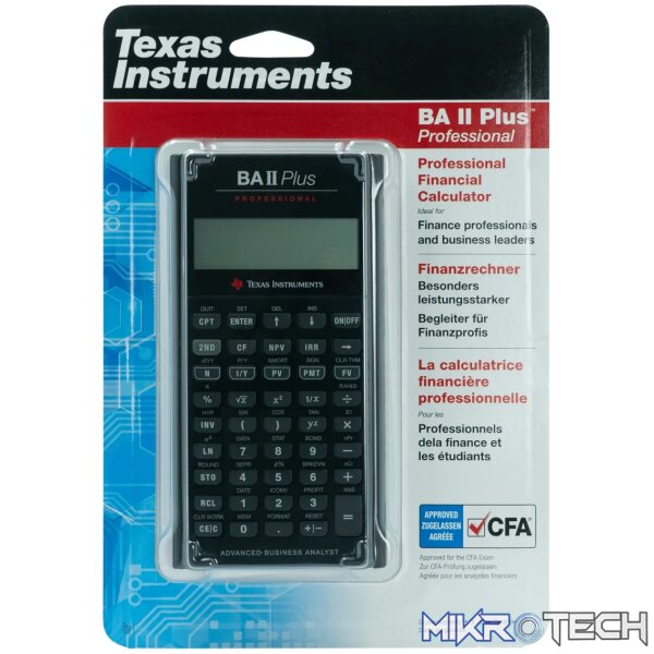 Texas Instruments BA ii Plus Professional Financial - Image 2