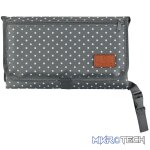 Totes Babe Dotty Series Changing Mat Grey - Image 2